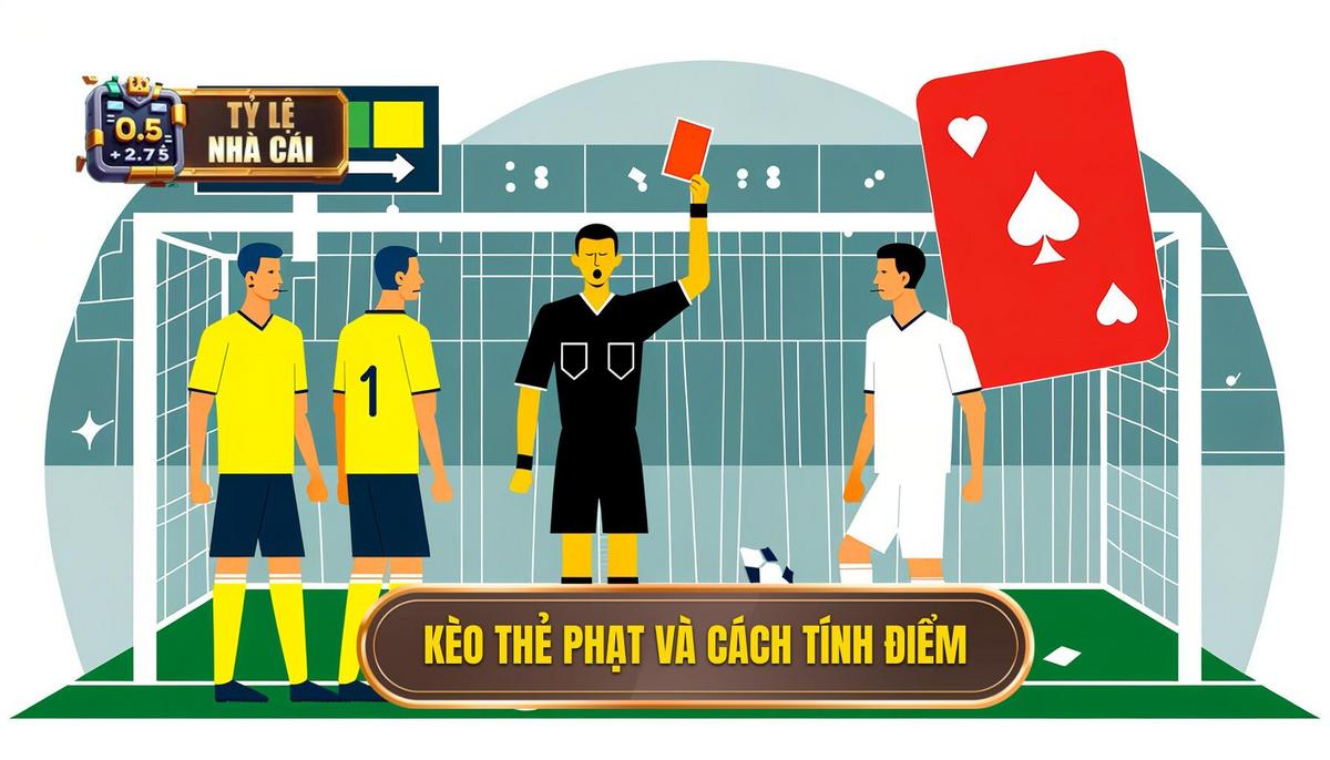 Kèo thẻ phạt là gì và cách tính điểm như thế nào_