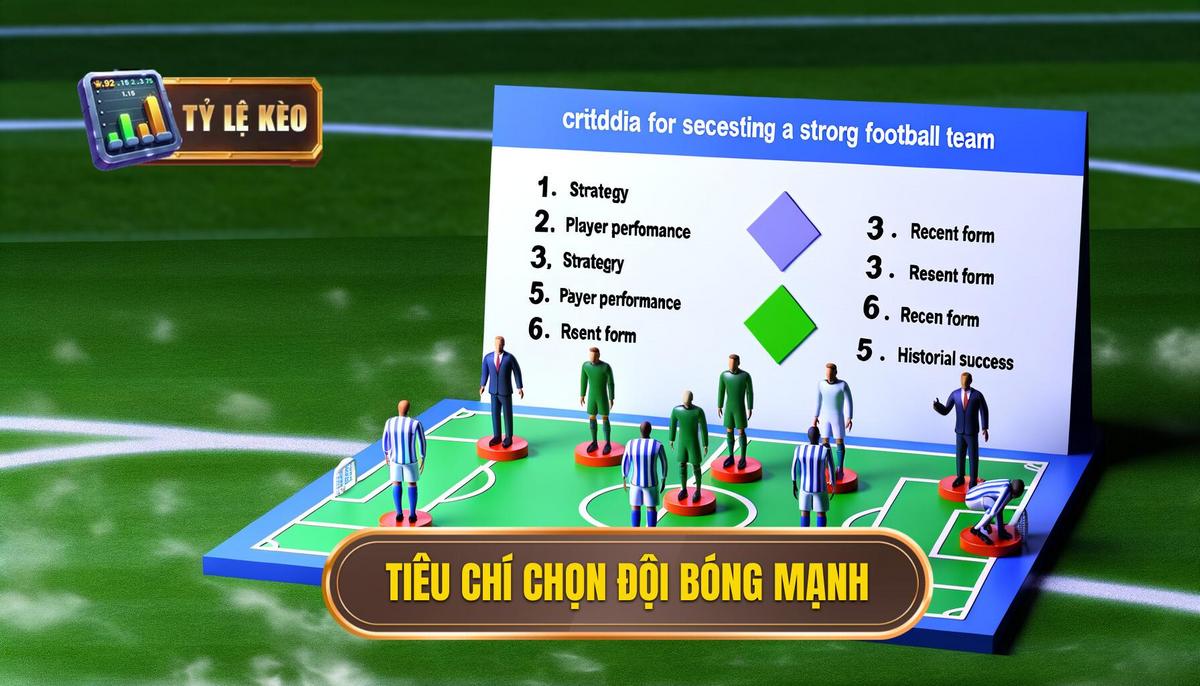  Bảng tóm tắt các tiêu chí chọn đối bóng mạnh