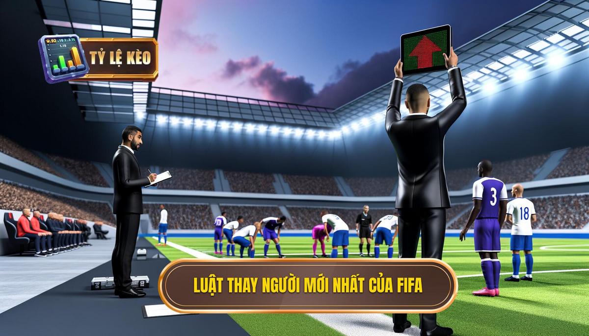 Luật thay người mới nhất trong bóng đá theo FIFA