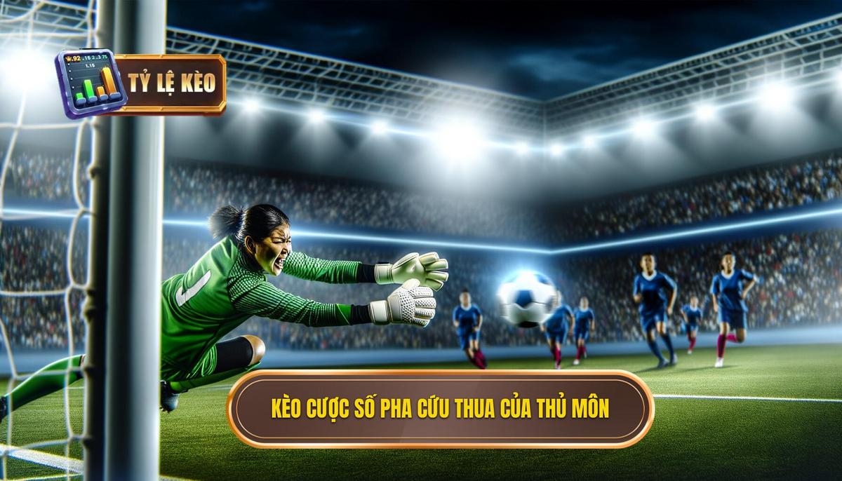 Kèo cược số pha cứu thua của thủ môn