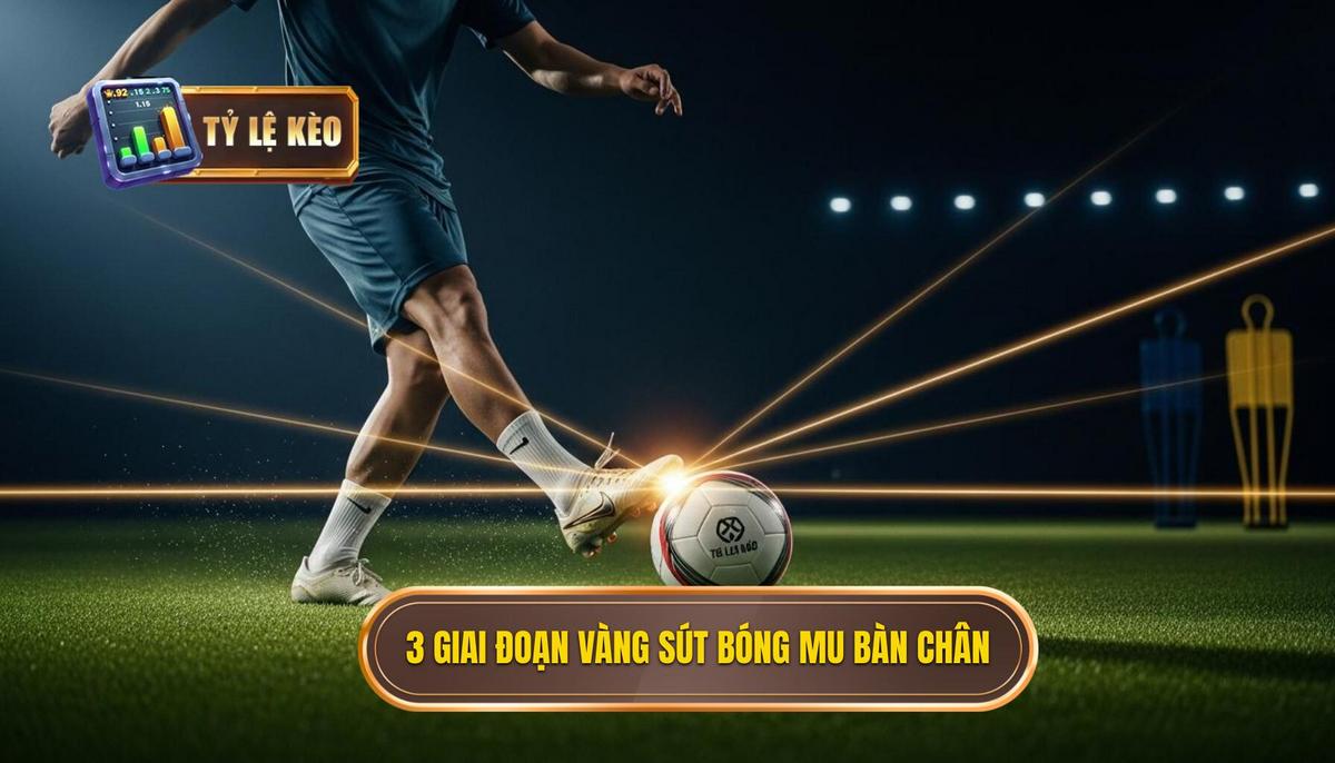 Phần 2_ 3 Giai Đoạn Vàng Của Kỹ Thuật Sút Bóng Bằng Mu Bàn Chân