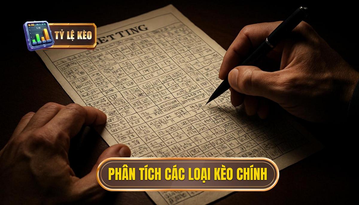 Phân Tích Chuyên Sâu Các Loại Kèo Chính