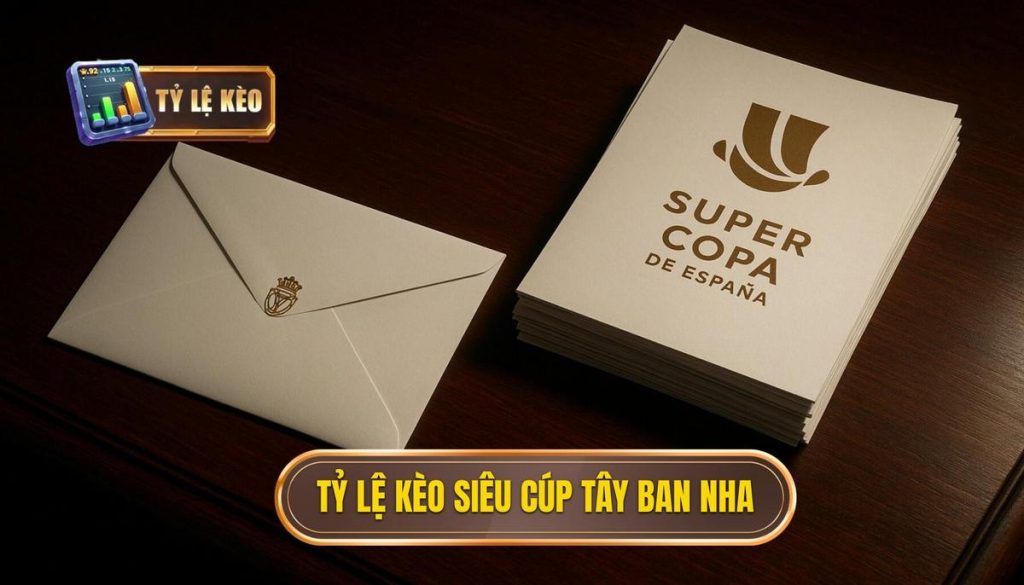 Tỷ lệ kèo siêu cúp Tây Ban Nha